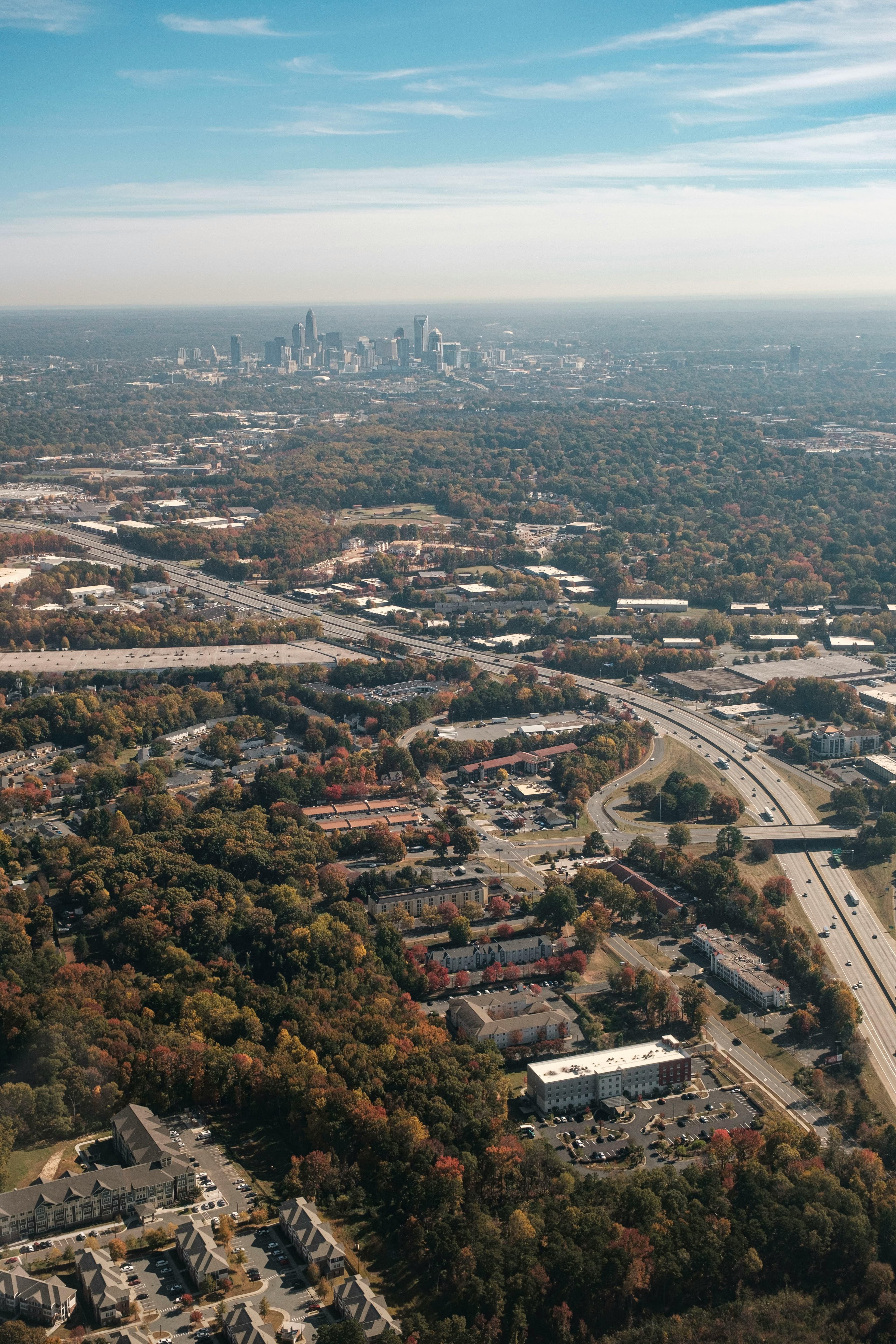 Map of Charlotte, NC coverage area